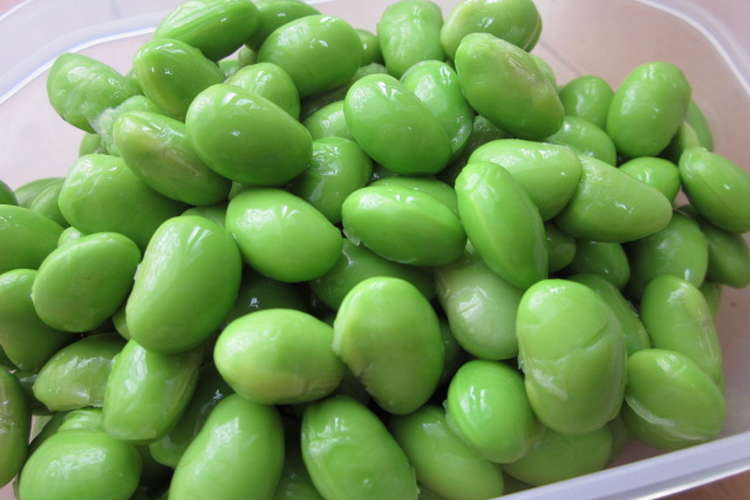 edamame de Mercadona- 2min